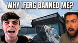 Why Iferg banned me from his tournament | Reply to Bobby plays