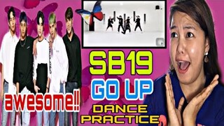 SB19 - "GO UP" Dance Practice || Reaction 🇵🇭 || Filipina React Channel