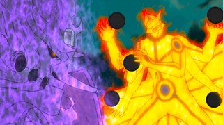 Indra fight Ashura, Indra First Man With Susanoo Mangekyou Sharingan, Ashura Teaching Rasengan