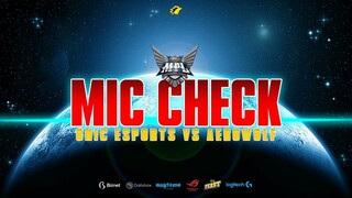 MASIH KALAH JUGA??? - THE ULTIMATE MIC CHECK ONIC VS AEROWOLF MPL S7 WEEK 6