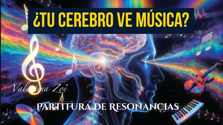 Sinestesia: Cuando escuchas en colores y ves en sonidos Partitura de Resonancias – Ep. 7 | Valentina