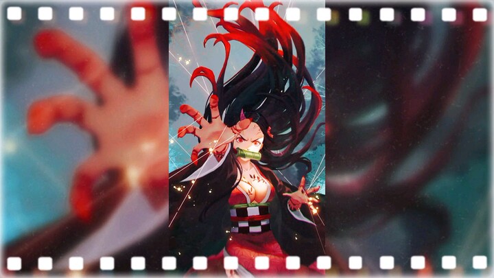 (thanh gươm diệt quỷ) Nezuko vs Enmu