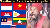 Southeast Asia Fastest Rap God Reaction.