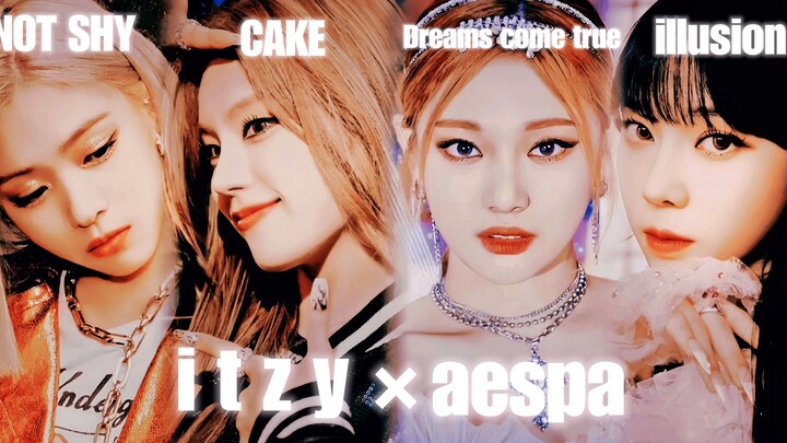 CAKE x NOT SHY x DCT x Guohuo | Remix | ITZY x aespa