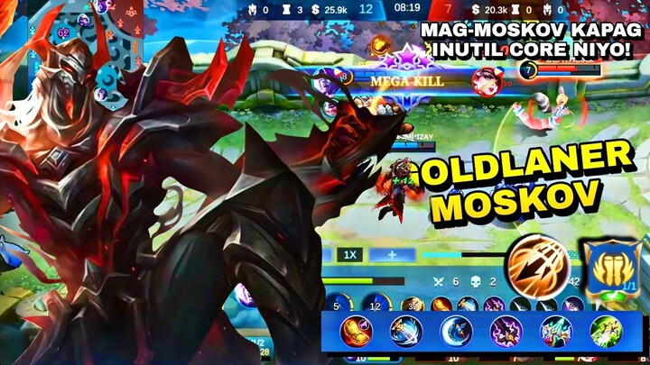 How to WIN in RANK GAME if your JUNGLER/CORE/HYPER is USELESS & ARROGANT?! #mobilelegends #moskov