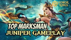 HERO MARKSMAN YANG OVERPOWER DI HONOR OF KINGS | JUNIPER GAMEPLAY