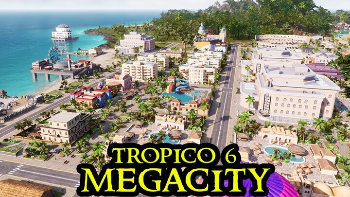 DRONES - Tropico 6 MEGACITY #20 - Fresh Start City Builder ALL DLCs Strategy