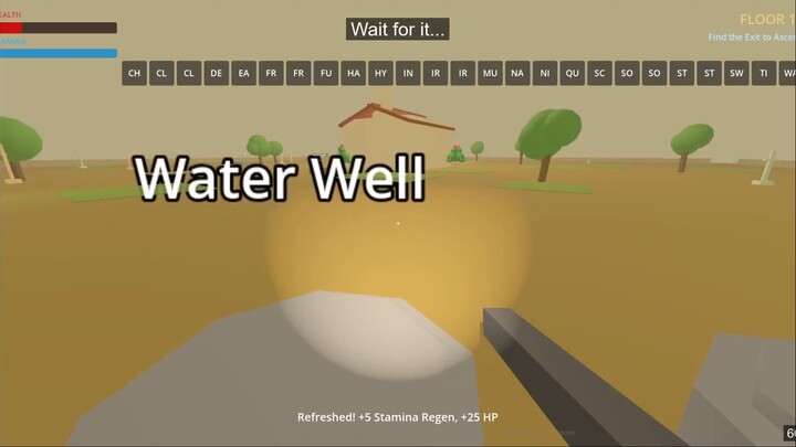 New water minigame update in floor 11