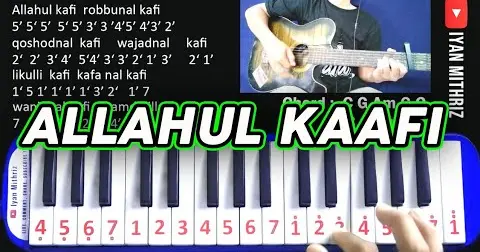 Not Pianika ALLAHUL KAFI + Chord Gitar Gampang - Bstation