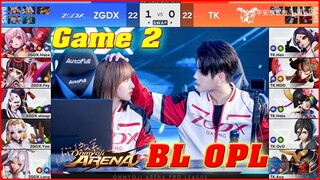 🌸OnmyojiArena: ZGDX vs TK Game 2, Dùng 2 Ninja Bắt Lúa - Bình Luận Giải Đấu OPL Mùa Hè TQ 2021