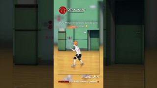 POV: When three balls collide with each other #anime #shorts #animeedits #animememes