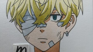 Draw a Chitou from "Tokyo Swastika Avengers"