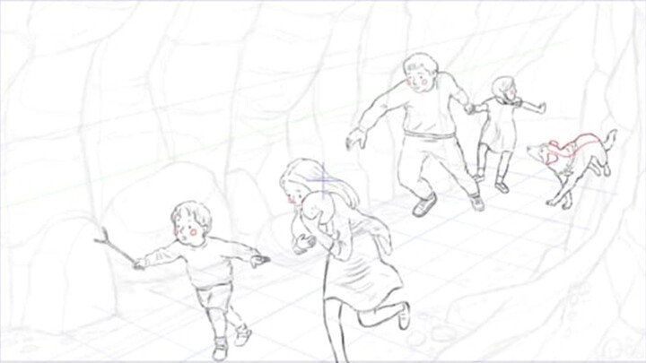 Haha! Let's chase the big bear together!