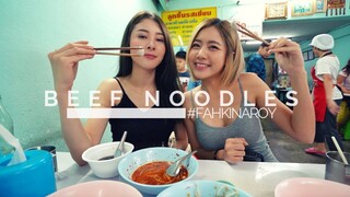 ก๋วยเตี๋ยวเนื้อร้านเด็ด ลูกชิ้นทำเอง โชคชัย4 | THE BEST Beef Noodles & Beef Balls! | #FKA | ENG SUB