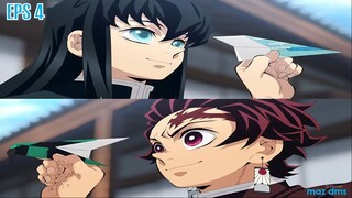 Kimetsu no Yaiba: Hashira Geiko-hen / S4 Episode 4 | Adu pesawat kertas 😂