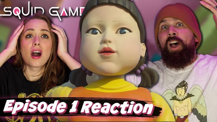 Squid Game Episode 1 "Red Light, Green Light" Reaction & Review!! - FIRST TIME WATCHING