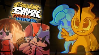 สำรวจถ้ำดีๆ เจอน้ำไฟ ตัวละครเกมดังยุคคอมโรงเรียน  | Friday Night Funkin&#39;