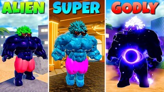 GILA 1000%!! Jadi MANUSIA Penguasa PLANET & Capai Dunia CYBER GYM 🔥🗿🔥 || Gym League Indonesia