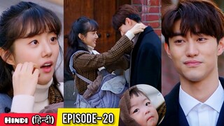 PART-20 || Rich Ceo Fall in Love with Poor Single Mother (हिन्दी में) Korean Drama Explained inHindi