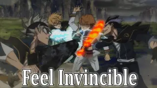 Black Clover [AMV] - Magic Knights Exam | Feel Invincible