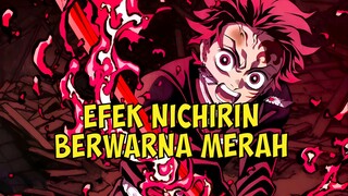 Apa efek dari nichirin berwarna merah di kimetsu no yaiba