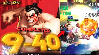 HOW TO BEAT STAGE 9-40!!!! SUPER SECRET TIPS!! (Street Fighter Duel)