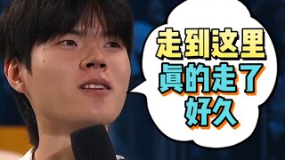 “Berjalan sampai ke sini benar-benar butuh waktu lama,” kali ini dia tidak menangis.