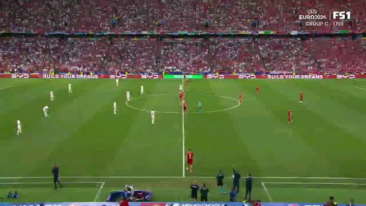Euro 2024 Highlights-Group C | Serbia vs Denmark