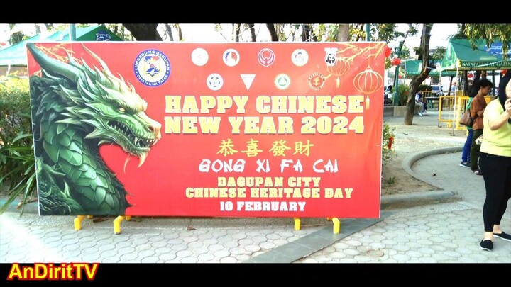 Dagupan City |2.08.2024| City Plaza Chinese New Year Cosplayers 2024