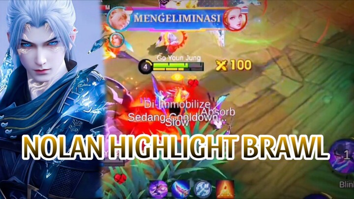 NOLAN HIGHLIGHT BRAWL