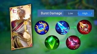 Vale one shot Build || vale best build & gameplay mobile legends