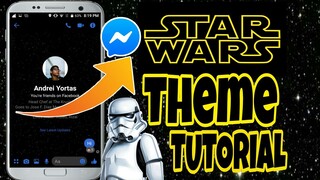 NEW UPDATE FROM MESSENGER | STAR WARS THEME TUTORIAL IOS & ANROID
