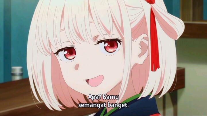 Lycoris Recoil: Friends are Thieves of Time eps 2