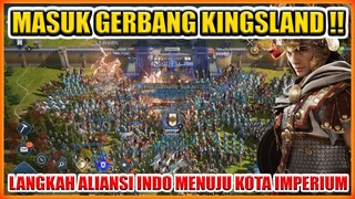 ALIANSI INDO SERANG GERBANG KINGSLAND AGE OF EMPIRES MOBILE SERVER 1 !!