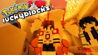 MineCraft Luckyblock Pokemon - แข่งเปิดหาโปเกม่อนในตำนาน Ft.Sostipid