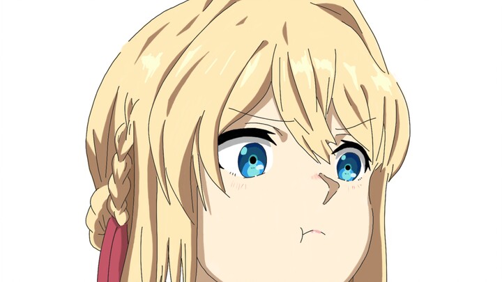 [Violet Evergarden] The angry Violet is also very cute!