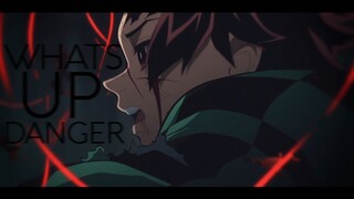 What's Up Danger - Demon Slayer 「AMV」