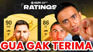 EA FC24 RATING RONALDO KENAPA GAK SAMA DENGAN MESSI?