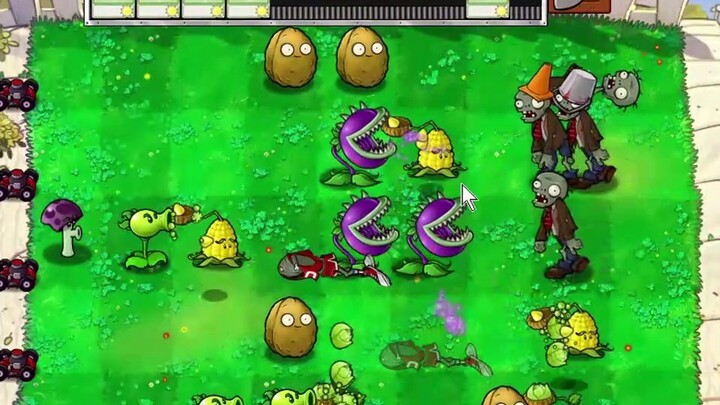 Pengantar Shrooms Dream tingkat pertama |. Versi revisi Plants vs. Zombies