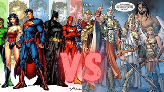 Greek Gods Vs Superheroes