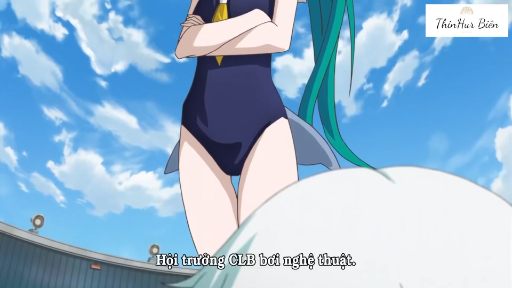 ThinHur Biên - CLB bơi nghệ thuật #Anime #Schooltime
