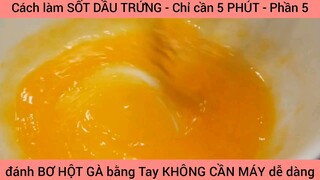 cách làm sốt bơ trứng siêu ngon không cần máy dễ dàng #5