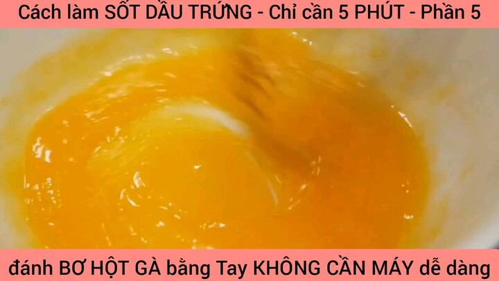 cách làm sốt bơ trứng siêu ngon không cần máy dễ dàng #5