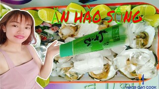 Thử Ăn Hào SỐNG tái chanh ngon nhứt nách ( eatting raw oysters)- Muốn ăn thì lăn vào bếp