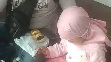 anakku zaskia (perjalanan mudik ke Sumedang)
