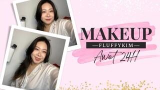 MAKEUP AWET 24JAM! BERHARANSI! | Fluffykim