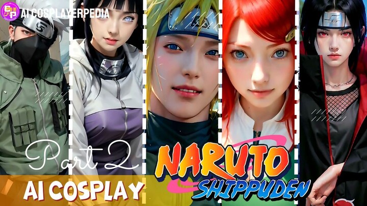 AI COSPLAY Anime Naruto Terkeren PART 2 😍 Mana Karakter Favourite Kalian??