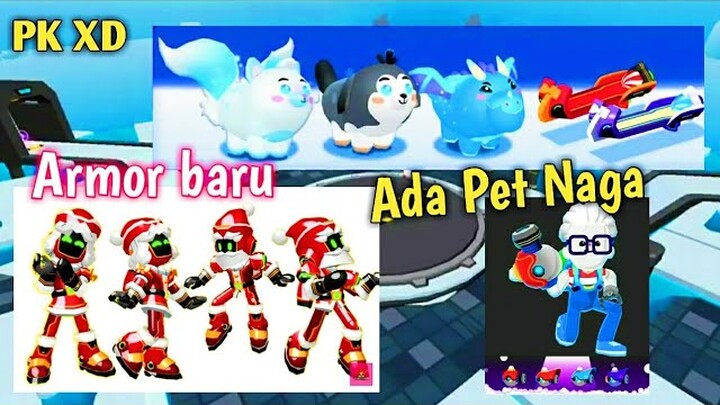 Pet Naga beku muncul di Spoiler baru update Natal di PK XD