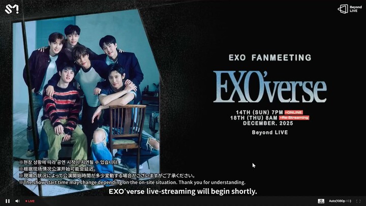 EXO Fanmeeting EXOVERSE sesi 2 indosub