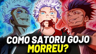 A MORTE DE SATORU GOJO EXPLICADA EM JUJUTSU KAISEN - SATORU GOJO VS RYOMEN SUKUNA: BATALHA COMPLETA